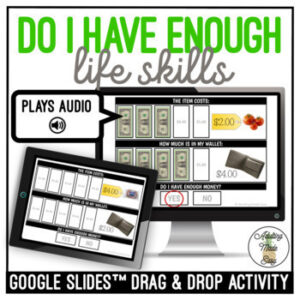 Do I Have Enough? Drag & Drop Google Slides Activity