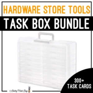 Hardware Store Tools Task Box BUNDLE