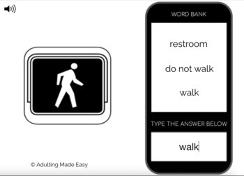 Community Mobility Signs Typing Boom Cards - Image 2