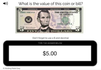 Money Values - US Currency Typing Boom Cards - Image 2