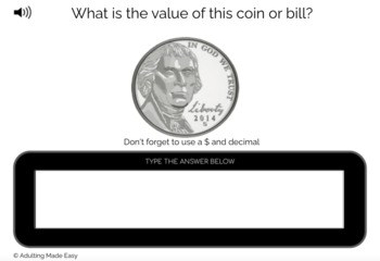 Money Values - US Currency Typing Boom Cards - Image 3