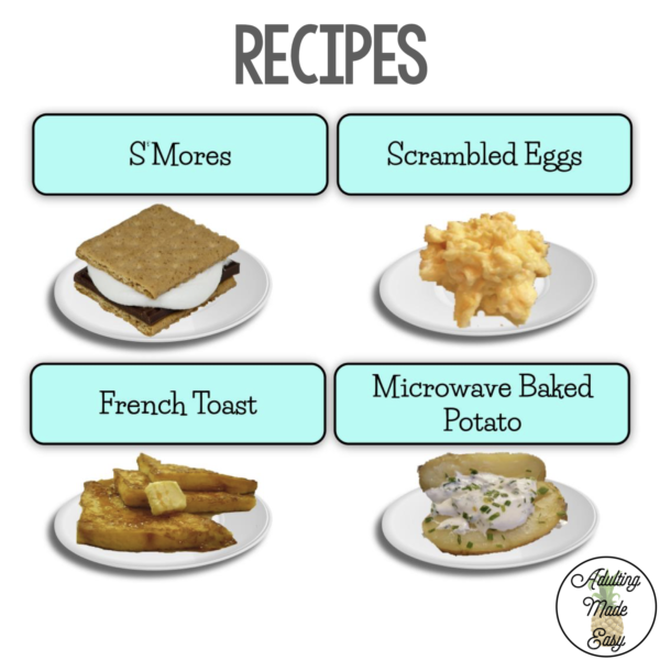 Reading Simple Recipes Digital  Task Cards - Image 2