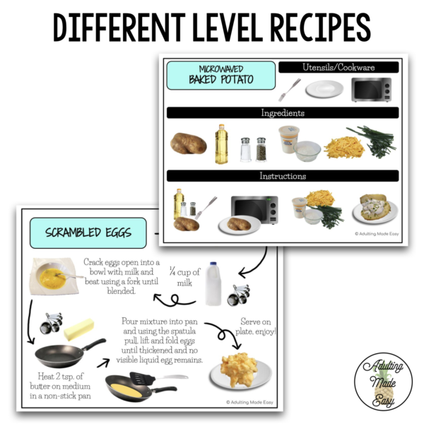 Reading Simple Recipes Task Cards - Image 5