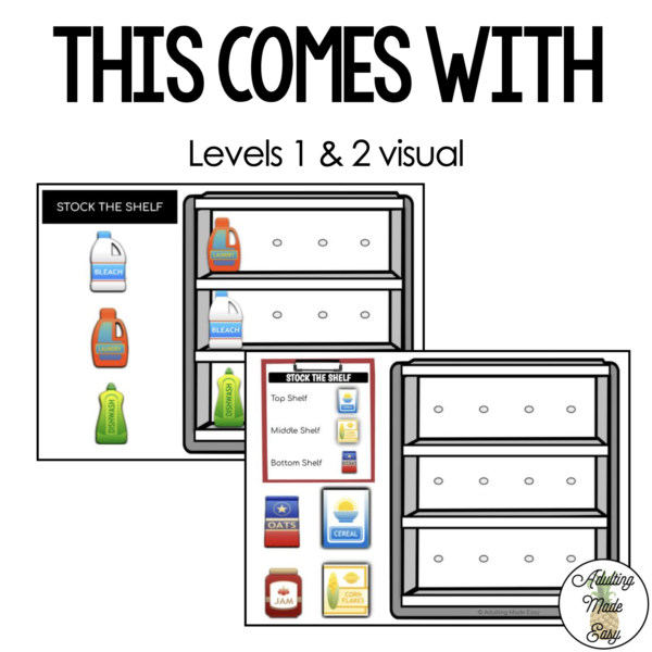 Stock the Shelf (Grocery Store) Drag & Drop Google Slides - Image 3