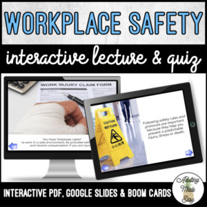 Unit 11 Workplace Safety - Digital Interactive Lecture