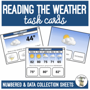 Weather Forecast Task Cards