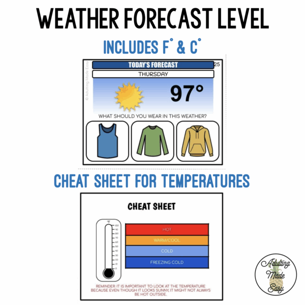 What Should You Wear? Weather Task Cards SS - Image 3