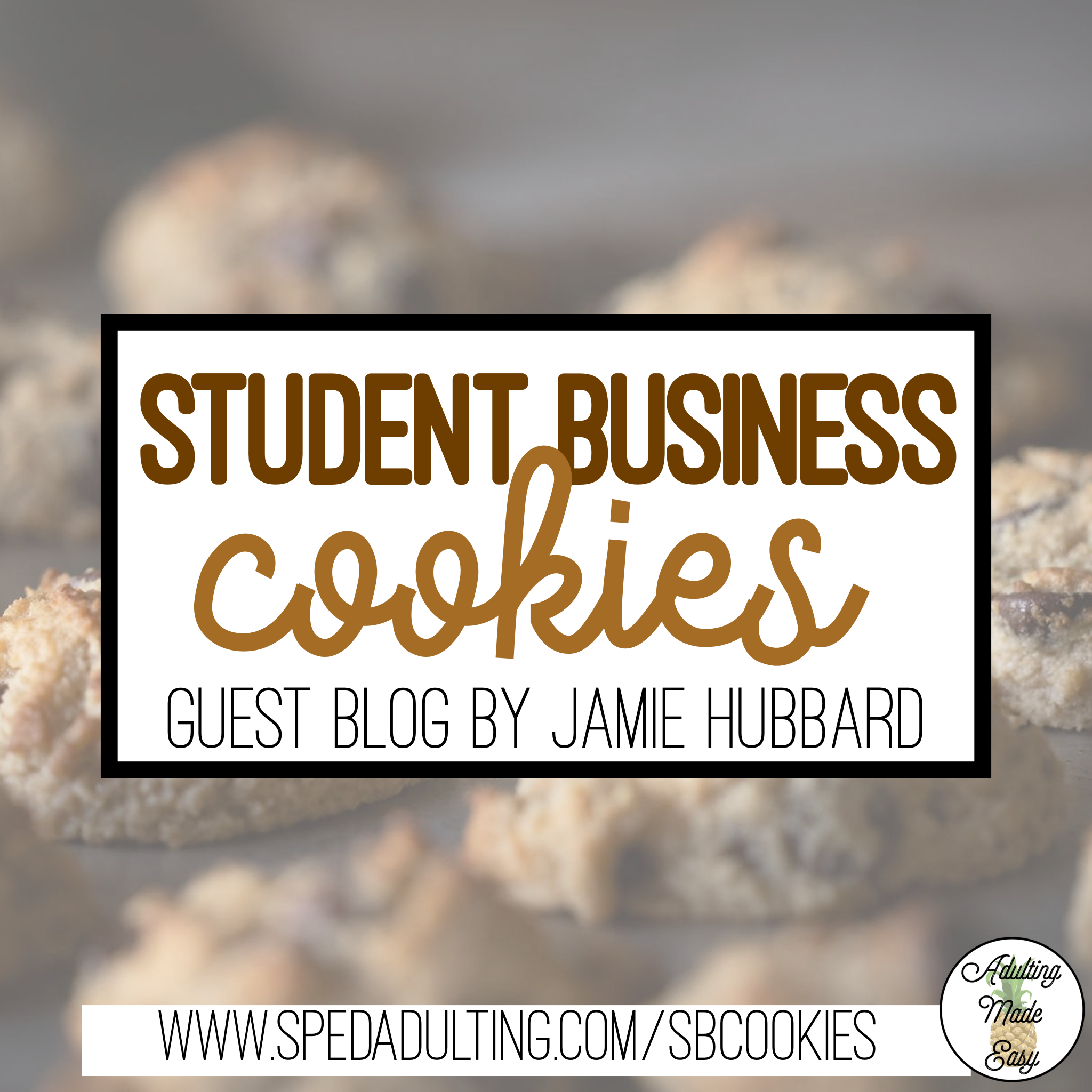BLOG: Special Education Student Business selling cookies