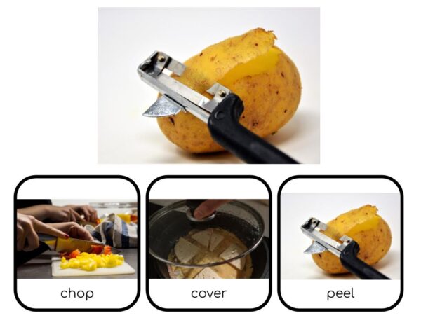 Food Prep Matching Digital Task Cards - Image 2