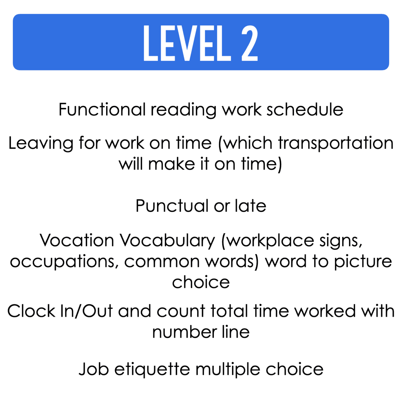 Job Skills Daily Warm Up Worksheets FREEBIE