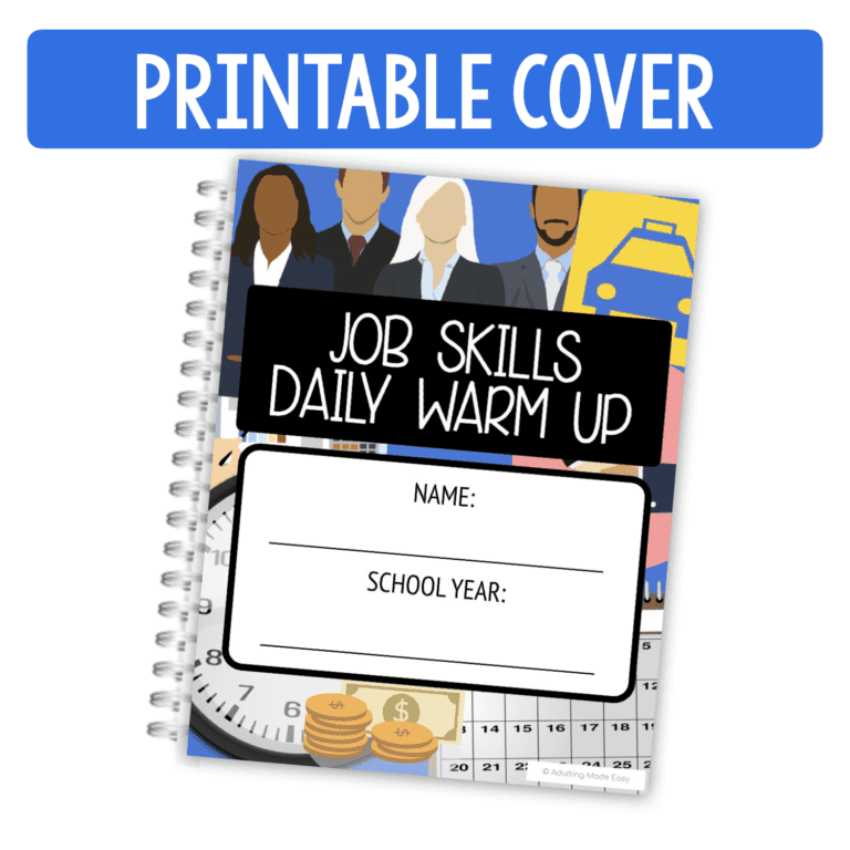 Job Skills Daily Warm Up Worksheets Level 2