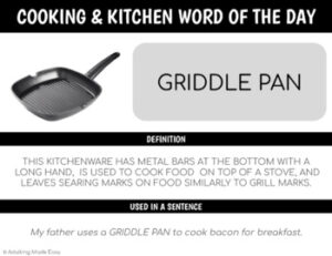 Cooking/Kitchen Functional Vocabulary - Word of the Day
