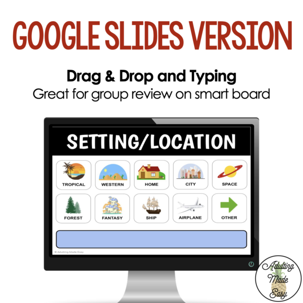 Book Review Worksheet & Google Slides - Image 4