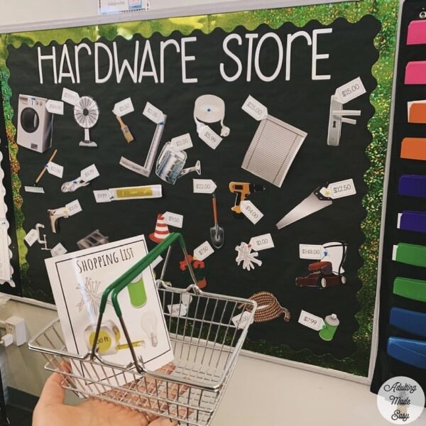 Hardware Store Bulletin Board