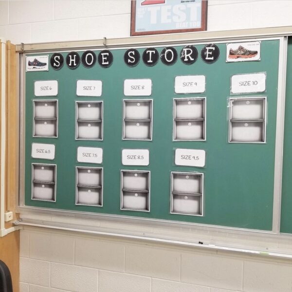 Shoe Store Interactive Bulletin Board