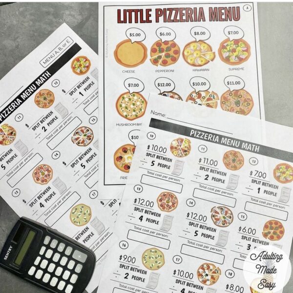 Menu Math Full Year Bundle - Image 7