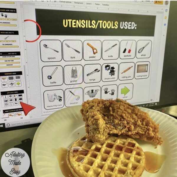 Recipe Comprehension Worksheet & Google Slides
