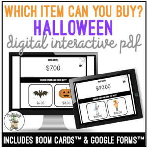 Halloween Which Item Can I Buy Digital Interactive Activity