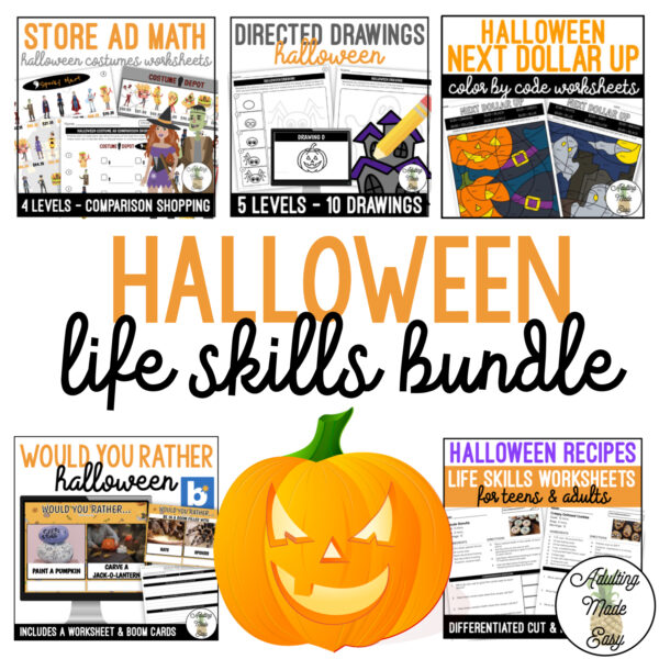 Life Skills Halloween Bundle