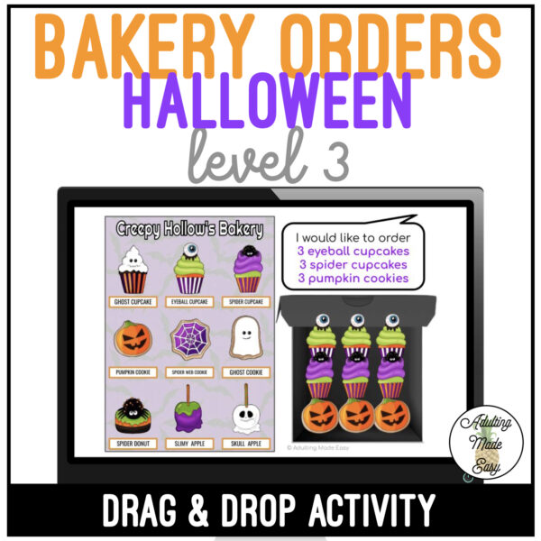 Halloween Bakery Orders