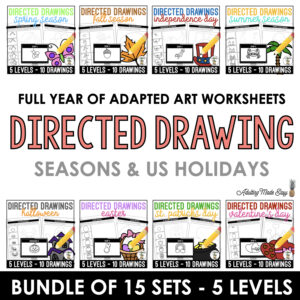 Directed Drawing & Writing WHOLE YEAR BUNDLE