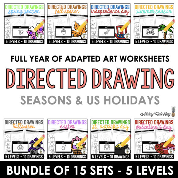 Directed Drawing & Writing WHOLE YEAR BUNDLE