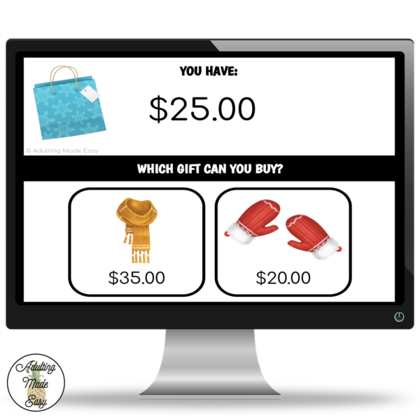Holiday Which Item Can I Buy Digital Task Cards - Image 2