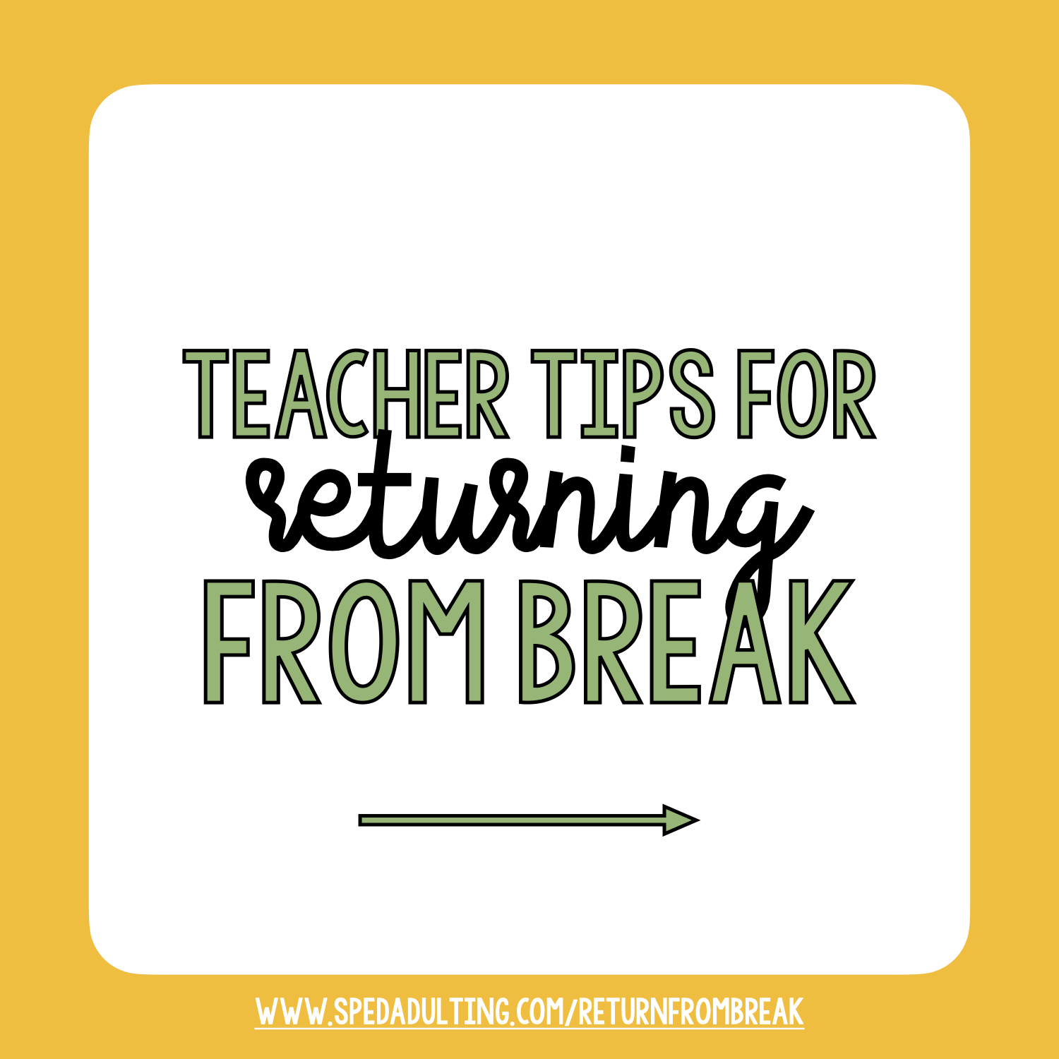 BLOG: Teacher Trips for Returning From Break