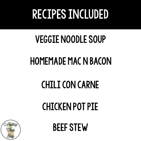 Reading Winter Recipes Worksheets - Image 3