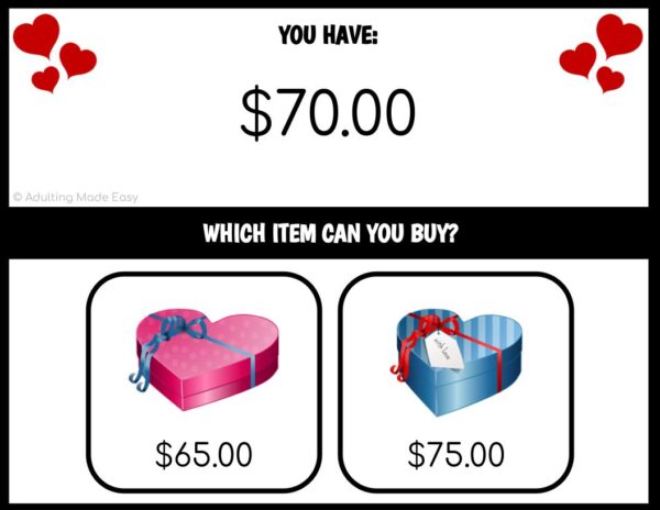 Valentine's Gift Which Item Can I Buy Digital Task Cards - Image 3