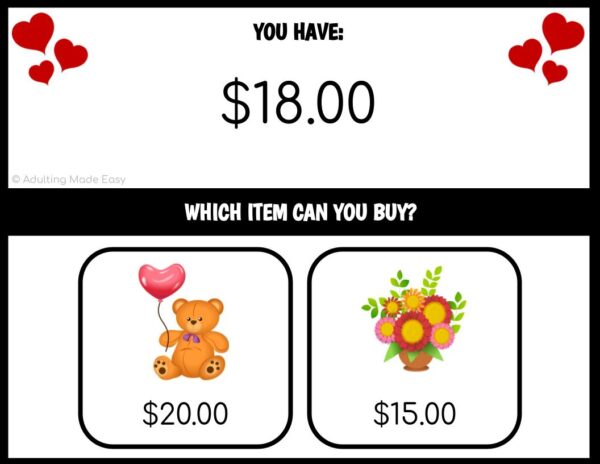 Valentine's Gift Which Item Can I Buy Digital Task Cards - Image 2