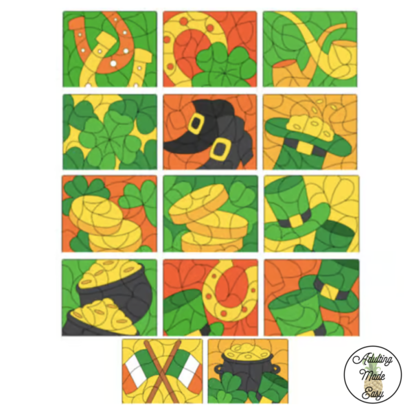 St. Patrick's Day Color By Price Worksheets - Image 4