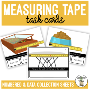 Measuring Tape Task Cards