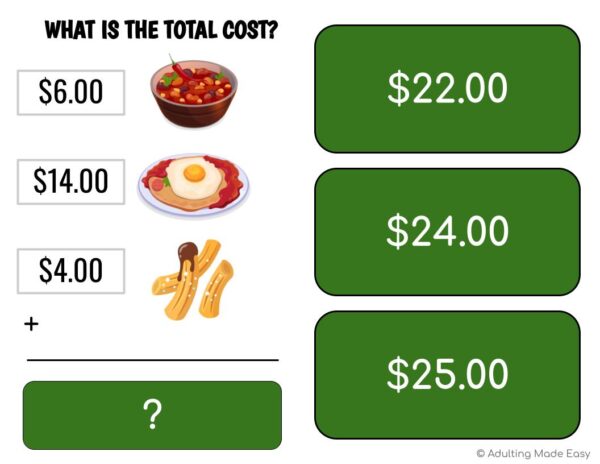 Mexican Food Addition Digital Task Cards - Image 3