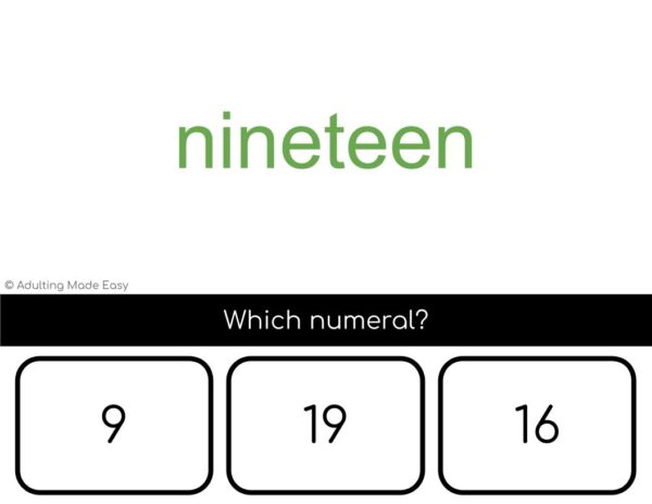Number Words Digital Task Cards - Image 3
