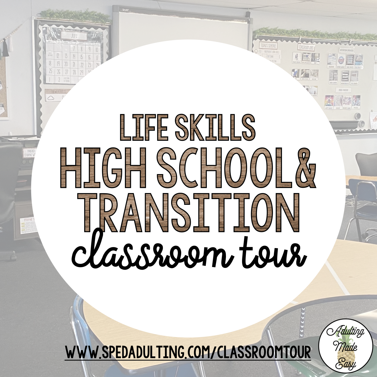 BLOG: High School Transition Life Skills Classroom Tour