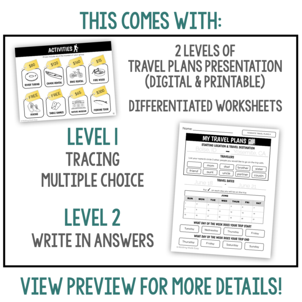 Travel Plans Activity Pack 9 - Honolulu - Image 4