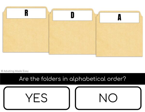 Alphabetization by Letter Digital Task Cards - Image 2