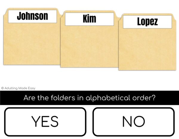 Alphabetization by Word Digital Task Cards - Image 3