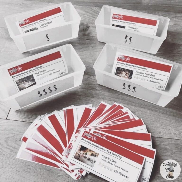 Hands On Task Box Ideas for Job Skills & Life Skills - Adulting Made ...