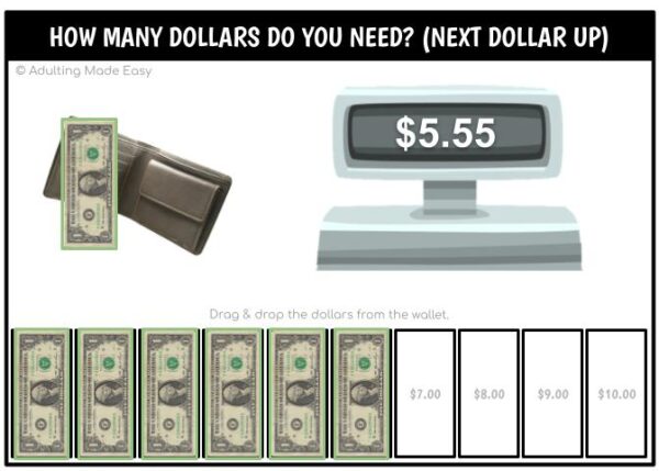Next Dollar Up to $10 Google Slides Activity - Image 3