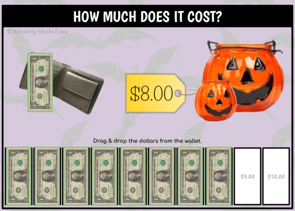 Halloween How Much Does It Cost? Up to $10 Google Slides Activity - Image 3