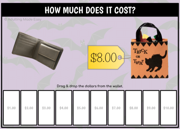 Halloween How Much Does It Cost? Up to $10 Google Slides Activity - Image 2