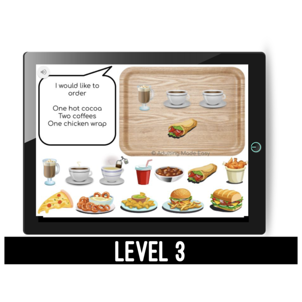 Ski Lodge Snack Bar Orders Drag & Drop Google Slides - Image 3