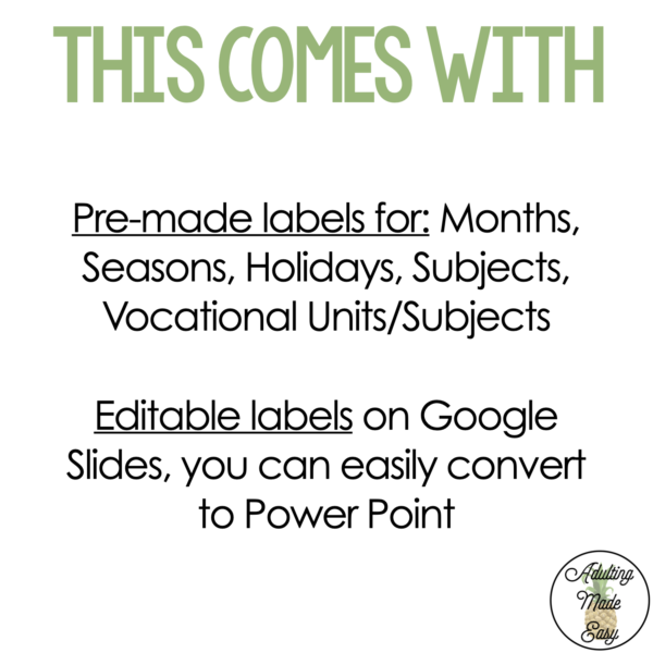 FREE Editable Hanging File Labels - Image 2