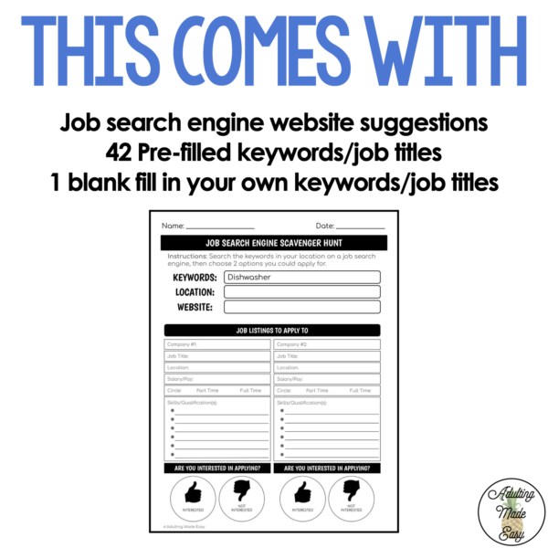 Job Search Engine Scavenger Hunt - Image 2