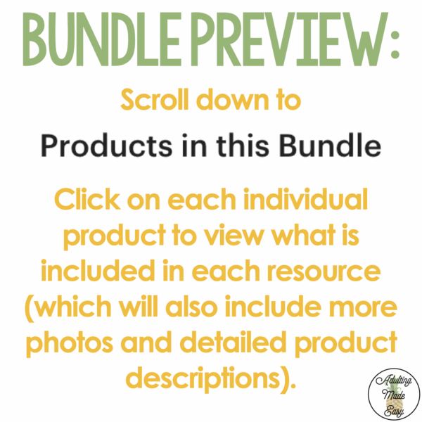 Life Skills End of Year Bundle - Image 2