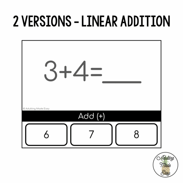 Number Facts Addition Task Cards - Image 2