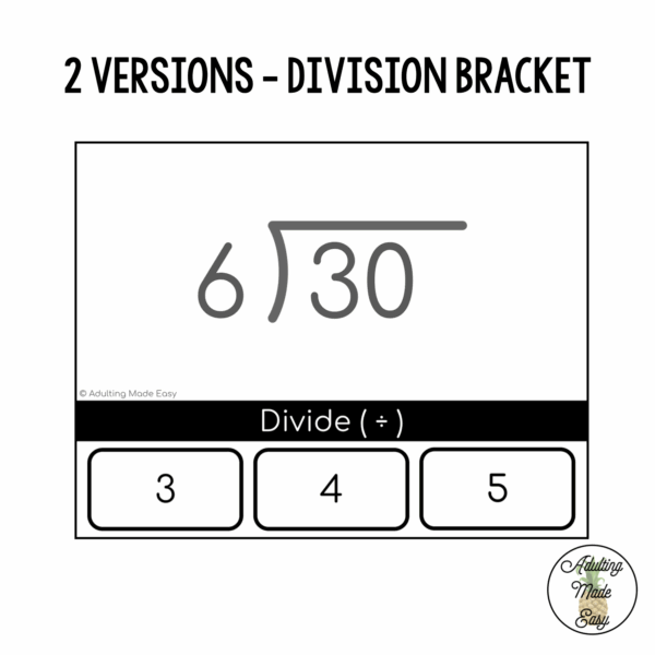Number Facts Division Task Cards - Image 4
