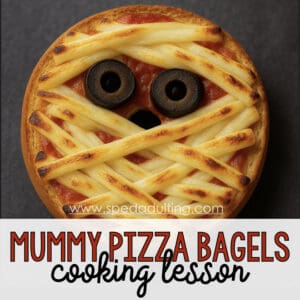 BLOG: Mummy Pizza Bagel Cooking Lesson